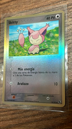 Skitty 70/109 Reverse Holo SPANISH - HeartGold SoulSilver Pokemon Tcg Card - Image 3