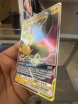 Pokemon Pikachu & Zekrom GX TCG Sun & Moon Holo Ultra Rare Card 33/181 Nm/M - Image 3