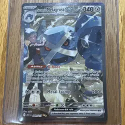 Pokemon Steven's Metagross EX Rare Card 289/217 ASC Set English 2026 - Image 1
