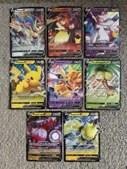 JUMBO POKEMON TCG CARDS LOT! 17 JUMBO CARDS! NO DUPLICATES! - Image 1