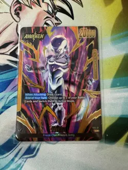 Frieza FS04-01 Gold Rare Promo Leader Dragon Ball Card Fusion World English NM - Image 1