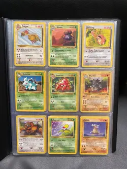 Fossil Jungle Base Set Pokemon Cards Collection Bundle No Duplicates 1999 WOTC - Image 1