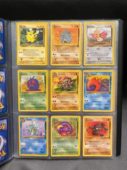 Fossil Jungle Base Set Pokemon Cards Collection Bundle No Duplicates 1999 WOTC - Image 5