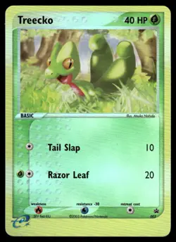 ⭐ Pokemon Cards Treecko 003 Nintendo Black Star Promos Promo - Image 1