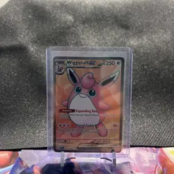Pokemon TCG Wigglytuff EX Holo Card 187/165 Scarlet & Violet 151 Ultra Rare NM - Image 1