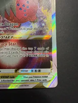 LP Regidrago VSTAR 136/195 Pokemon Sword & Shield Silver Tempest Pokemon card - Image 4