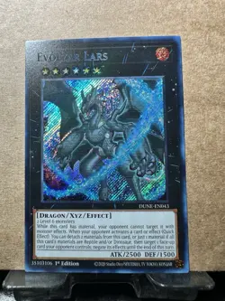 Yugioh Evolzar Lars Secret Rare DUNE-EN043 1st Near Mint - Image 1