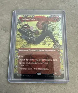 Spider-Punk (Borderless) (Foil) 0210 (R) MTG Marvel's Spider-Man (SPM) NM - Image 3