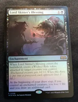 Lord Skitter's Blessing - Foil - WOE - NM Unplayed - EN - 0098 - Image 1