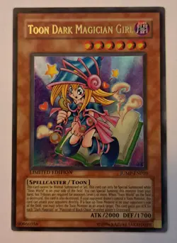 Yugioh! Toon Dark Magician Girl- JUMP-EN010 Limited Edition - Rare Card - Image 1