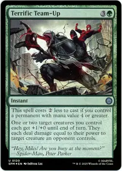 Terrific Team-Up (Foil) - 0120 - Marvel's Spider-Man - MTG - NM/M - English - Image 1
