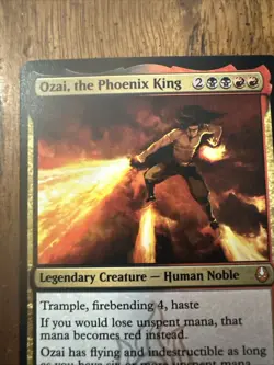 Ozai, the Phoenix King Magic The Gathering Avatar: The Last Airbender Regular NM - Image 3
