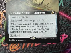 Bitterthorn, Nissa's Animus Extended Art, Commander MOC Regular 132 - Image 4