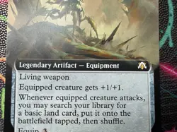 Bitterthorn, Nissa's Animus Extended Art, Commander MOC Regular 132 - Image 5