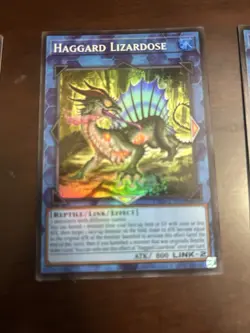Haggard Lizardose OP28-EN009 Super Rare Yugioh OTS Tournament Pack 28 Mitsurugi - Image 2