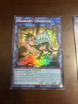 Haggard Lizardose OP28-EN009 Super Rare Yugioh OTS Tournament Pack 28 Mitsurugi - Image 3