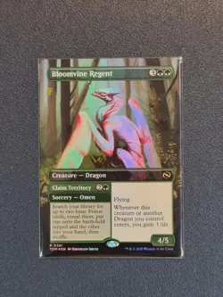 MTG Bloomvine Regent - Borderless Foil - Tarkir: Dragonstorm - TDM - Near Mint+ - Image 1