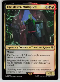 The Master, Multiplied Normal R Universes Beyond: Doctor Who 146 NM - Image 1