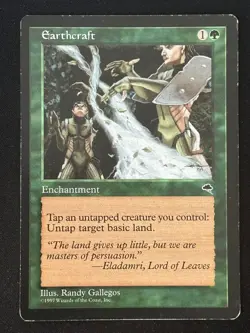1x MTG Earthcraft - Tempest (TMP) - Magic the Gathering - Image 1