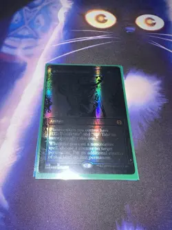 Mtg Singles - Ichormoon Gauntlet - Phyrexia: AWBO - Oil Slick Raised Foil - LP - Image 1