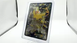 2016 Pokemon TCG Card Pikachu EX XY124 Black Star Promo - Image 5