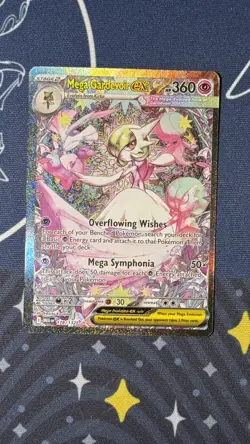 Pokemon Mega Gardevoir EX Holo SIR 178/132 ME01 Mega Evolution - Image 1