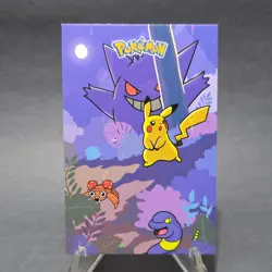 Pokemon Pikachu Gengar Paras Ekans Card Electric Pikachu Card Database Single - Image 1