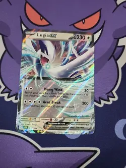 Pokemon TCG: Lugia ex 017/034 Classic Set Holo Full Art Rare Near Mint NM/MT - Image 1