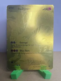 Pokemon Reshiram 114/113 Legendary Treasures Full Art Secret Rare Holo - Image 1