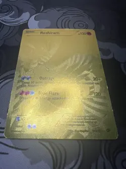 Pokemon Reshiram 114/113 Legendary Treasures Full Art Secret Rare Holo - Image 3