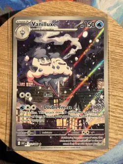 2025 Pokemon White Flare Vanilluxe Illustration Rare #113/086 NM - Image 1