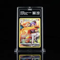 TAG 10 GEM MINT Charizard Full Art TG03/TG30 2022 Pokemon Lost Origin - Image 1