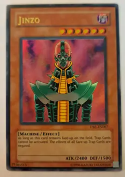Yugioh! Jinzo - DB1-EN067 - Rare Card - Image 1