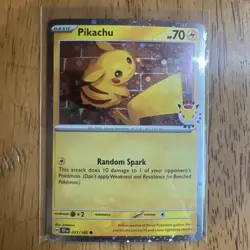 Pikachu (Pokemon Day 2026) 051/162 Miscellaneous Cards & Products Holo - Image 1