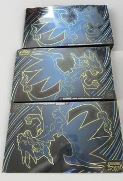 Lot of 3 Pokemon TCG Mega Charizard X ex Ultra-Premium Collection UPC SEALED - Image 1