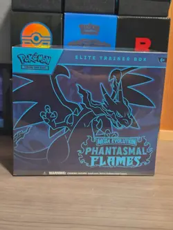 Mega Evolution Phantasmal Flames ETB Elite Trainer Box Pokemon TCG - Image 1