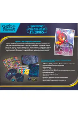 Pokemon TCG Mega Evolution Phantasmal Flames Elite Trainer Box ETB New Sealed - Image 2