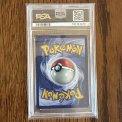 Pokemon TCG Meowth 1st Edition Jungle Set 56/64 WOTC Vintage PSA 7 - Image 2