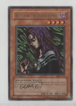 Witch of the Black Forest (R) 1st Ed. YuGiOh Metal aiders #MRD-116 2002 - Image 1