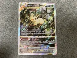 Pokemon SWSH Crown Zenith Galarian Gallery Leafeon VSTAR GG35/GG70 Holofoil NM - Image 1