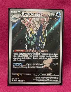 ⭐Clawitzer 141/132⭐Mega Evolution Holo Pokemon - Image 4