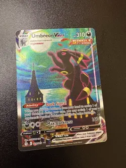 Pokemon Umbreon VMAX Alternate Art Secret Rare Holo 215/203 Evolving Skies - Image 3