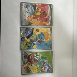 Pokemon TCG First Partners Collection Bulbasaur Charmander Squirtle Promos - Image 1