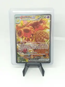 Dachsbun ex 169/142 Sv07: Stellar Crown Special Illustration Rare Pokemon - Image 1