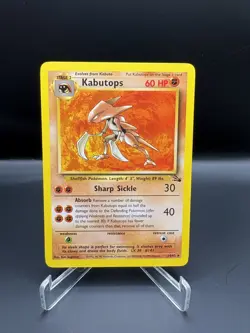 Pokemon Kabutops (24) #24/62 Fossil tcg Rare LP/NM - Image 1