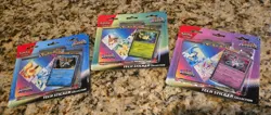 Pokemon TCG: 3 - Prismatic Evolutions Tech Sticker Collections - Brand New - Image 1