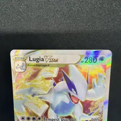 Lugia VSTAR ⭐ 139/195 Holo Rare VSTAR Silver Tempest 2022 Pokemon NM - Image 2