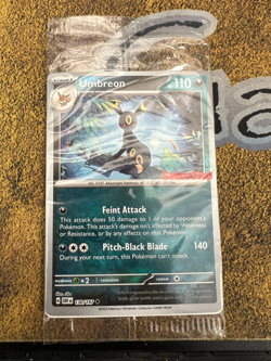 Pokemon SEALED Umbreon 130/197 Gamestop Exclusive Promo Reverse Holofoil!! - Image 1