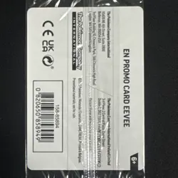 Sealed Eevee + Pikachu Pokemon Together Stamp Exclusive Sealed Promos - Image 5