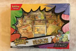 Pokemon Mega Evolution Ascended Heroes First Partners Deluxe Pin Collection - Image 1